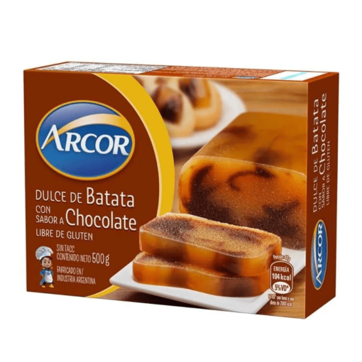 Dulce batata chocolate Arcor 500grs