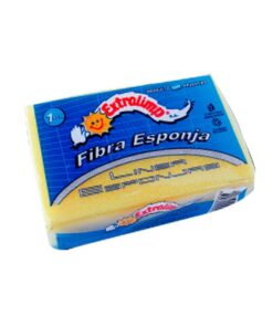 Esponja de fibra Extralimp