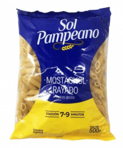 Fideos Sol Pampeano Mostachol 500grs