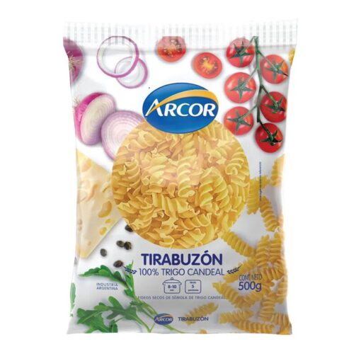 Fideos Tirabuzón Arcor 500grs