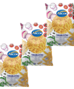 Fideos Arcor Tirabuzón 500grs x3u ( precio x unidad $ 1250 )