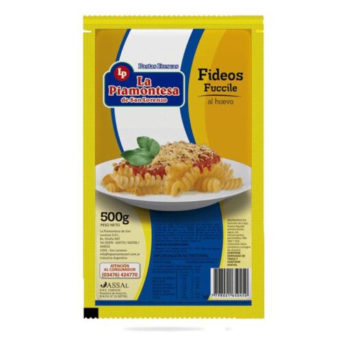 Fideos Fucciles La Piamontesa 500grs