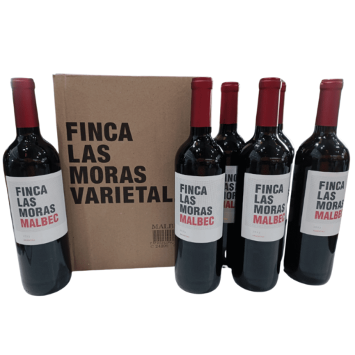 Finca Las Moras Malbec 750ml x 6u ( precio x unidad $ 3150 )