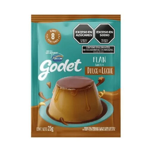 Flan Godet Dulce de leche 25grs
