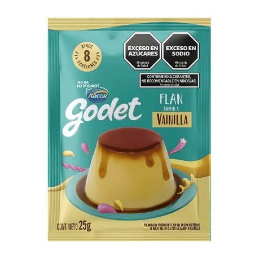 Flan Godet Vainilla 25grs