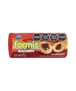 Galletitas Formis Animales Chocolate 72grs
