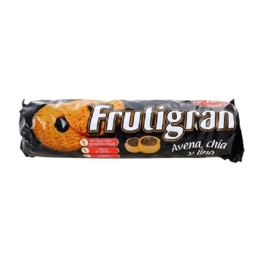 Galletitas Frutigran avena chía lino 240grs