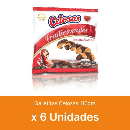 AHORRO 19% Galletitas Celosas 110grs x6 Unidades ( $ 410 la unidad )