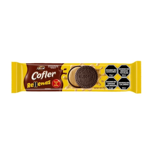 Galletitas Cofler rellenas Bon o Bon 85grs x2u ( $ 750 la unidad )