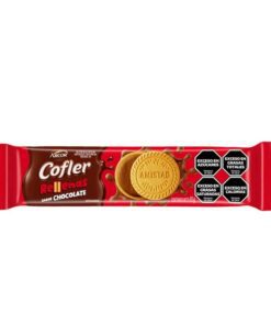 Galletitas Cofler rellenas Chocolate 85grs x2u ( $ 750 la unidad )