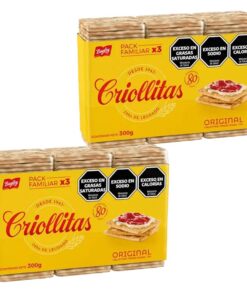 Galletitas Criollitas clásicas x3 300grs x2u ( precio x unidad $ 1000 )