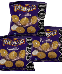 Galletitas Pitusas sabor Vainilla x3u ( precio x unidad $ 750 )