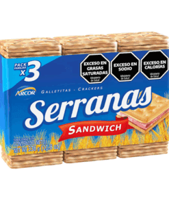 Galletitas SERRANAS x3u  336Gr