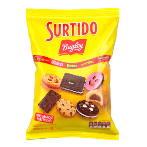 Galletitas Surtido BAGLEY 398Gr