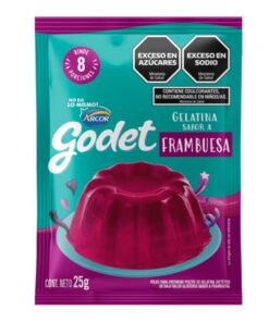 Gelatina Godet Frambuesa 25grs