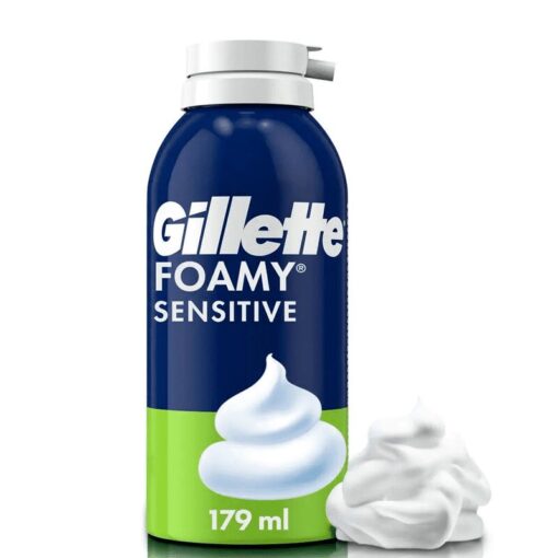 Espuma de afeitar Gillette Sensitive 179ml