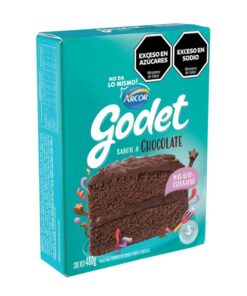 Bizcochuelo Godet chocolate 480grs