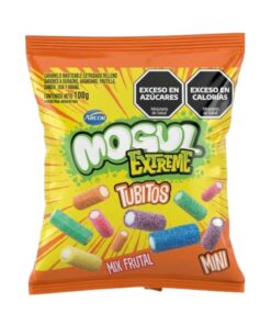 Gomitas Mogul Extreme tubitos 100grs
