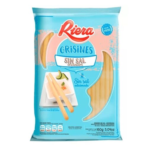 Grisines Riera Sin sal 160grs