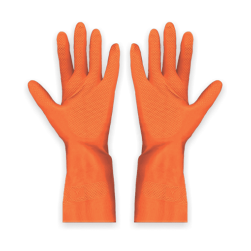 Guantes afelpados latex medianos Extralimp