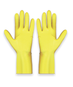 Guantes afelpados latex chicos Extralimp