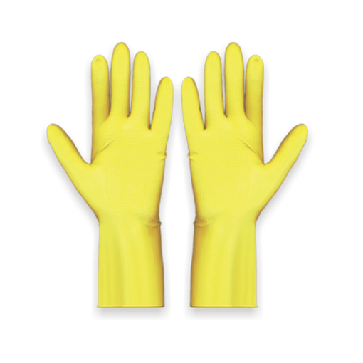 Guantes afelpados latex chicos Extralimp