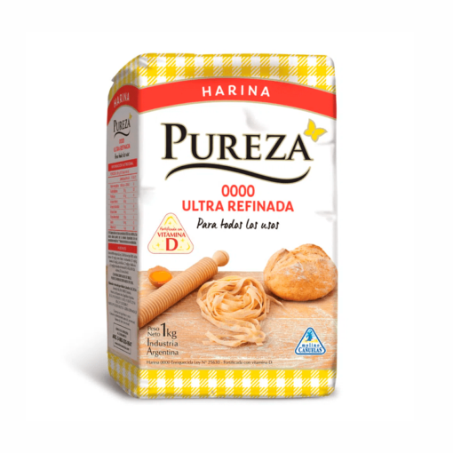 Harina Pureza 0000 Ultra Refinada 1kg