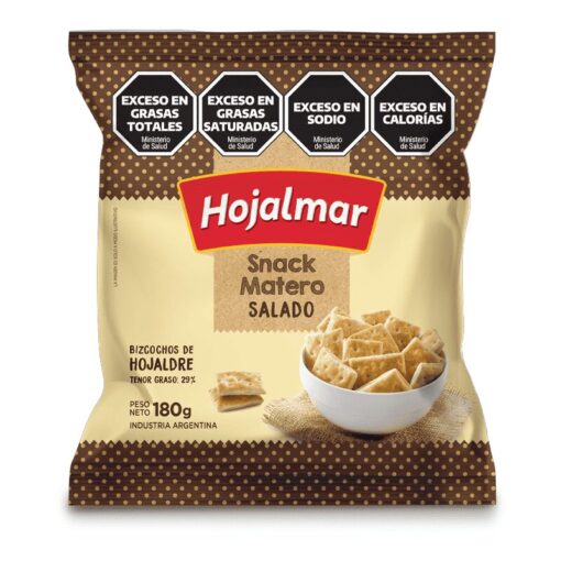 Bizcochos de hojaldre salados Hojalmar 180grs