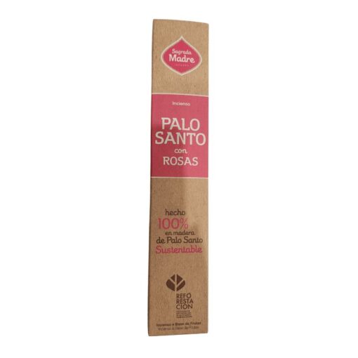 Incienso de Palo Santo con Rosas
