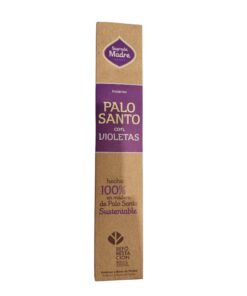 Incienso de Palo Santo con Violetas