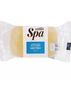 Jabón puro de glicerina Estilo Spa Neutro 120grs