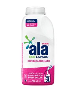Jabón Liquido Ala con bicarbonato 500cc Rinde 3L