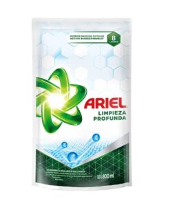 Jabón Líquido Ariel Limpieza Profunda 800ml
