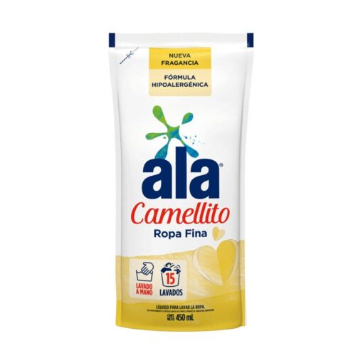 Jabón Liquido Ala Camellito Lavado a mano 450ml