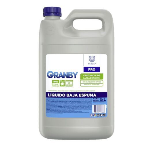 Jabón líquido Granby Baja espuma 5L