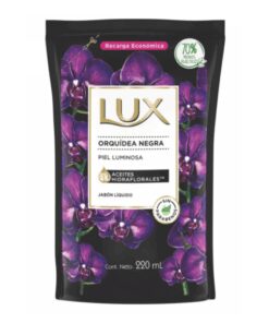 Jabón líquido Lux Orquídea Negra 220ml