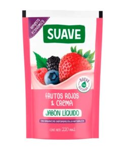 Jabón Líquido Suave para manos frutos rojos 220ml