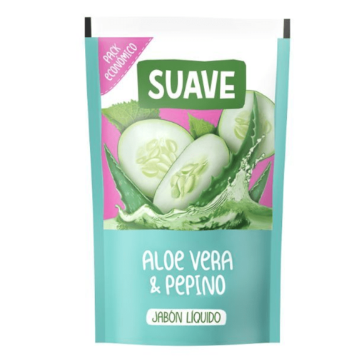Jabón Líquido Suave para manos Pepino y Aloe Vera 220ml