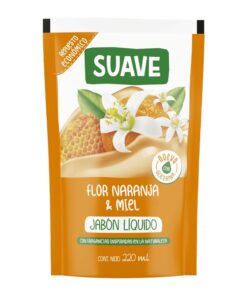 Jabón Líquido Suave para manos Flor naranja y miel 220ml