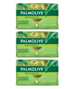 Jabón Palmolive Oliva y Aloe vera 85grs x3u