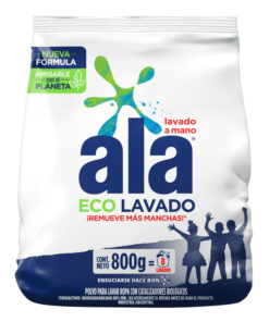 Jabón en polvo Ala lavado a mano 800grs