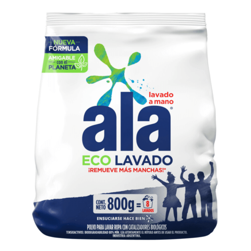 Jabón en polvo Ala lavado a mano 800grs