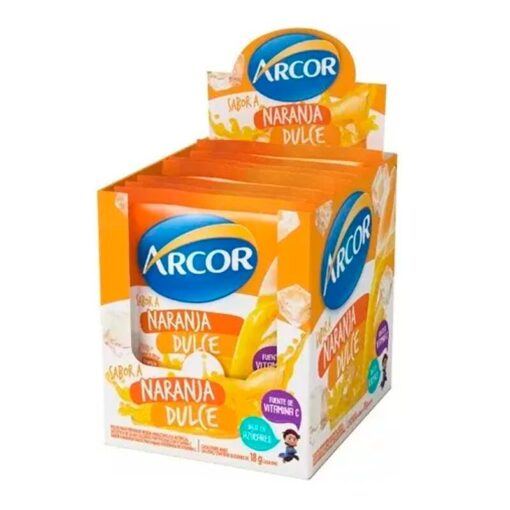Jugo en Polvo Arcor Naranja dulce x18u