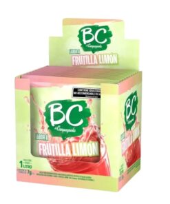 Jugo en polvo BC Frutilla/Limón 7grs x18u