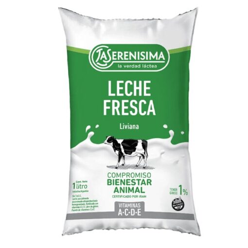 Leche descremada SACHET La Serenísima 1L