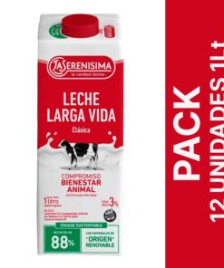 Leche entera La Serenísima PACK 12 u x1Lt