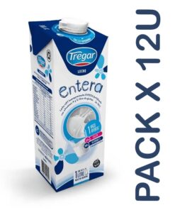 Leche entera Tregar 1lt PACK x12u
