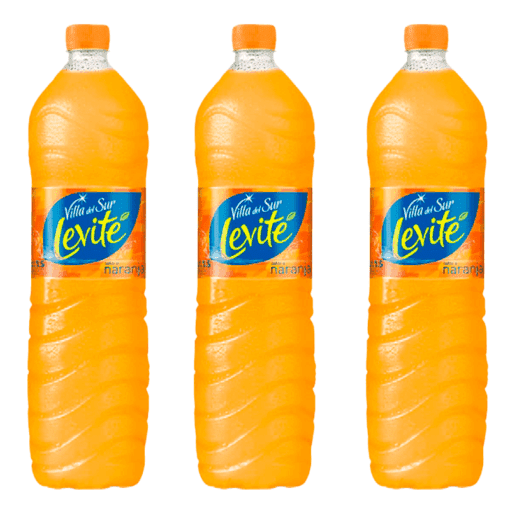 Agua saborizada Levité Naranja 1,5lts x3u