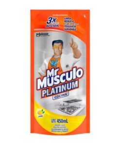 Limpiador Mr. Musculo Platinum Cocina Limón 450ml