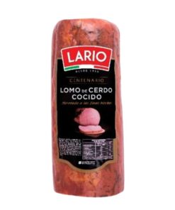 Lomo de cerdo cocido Lario (bandeja de 150grs $25200 por kilo)